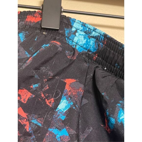 💕 Old Navy Women’s Black Blue Coral Red Yellow Running Shorts 3.4” Inseam Medium - Picture 3 of 6